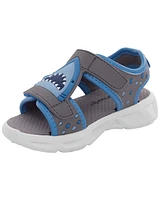 Shark Light-Up Sandals