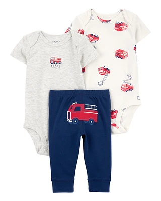Baby 3-Piece Fire Truck Little Character Set®