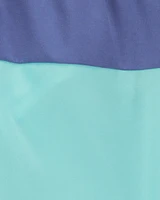 Toddler Colourblock Swim Trunks - Green/Blue