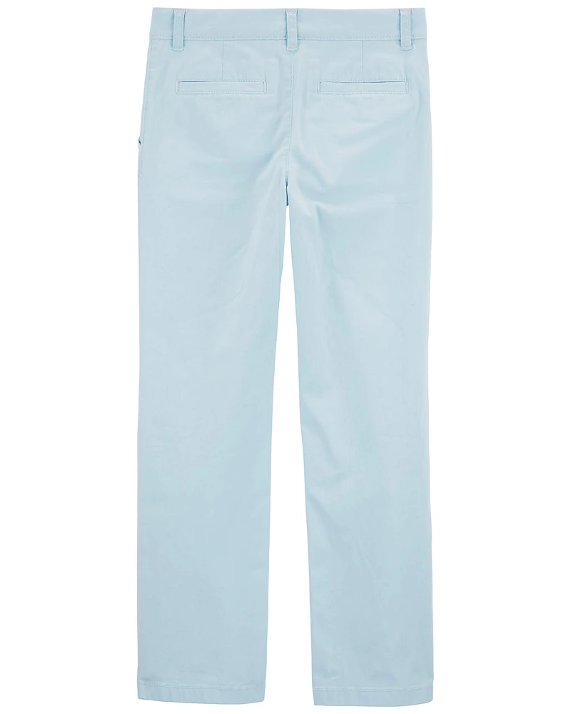 Flat-Front Pants