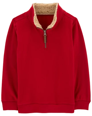 Kid Half-Zip Pullover Sweater