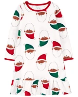 Santa Fleece Nightgown