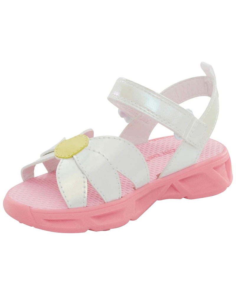 Toddler Light-Up Daisy Sandals