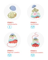 Baby Stack & Crawl 4-in-1 Crab Baby Crawl Toy
