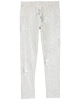 Star Cozy Fleece Leggings