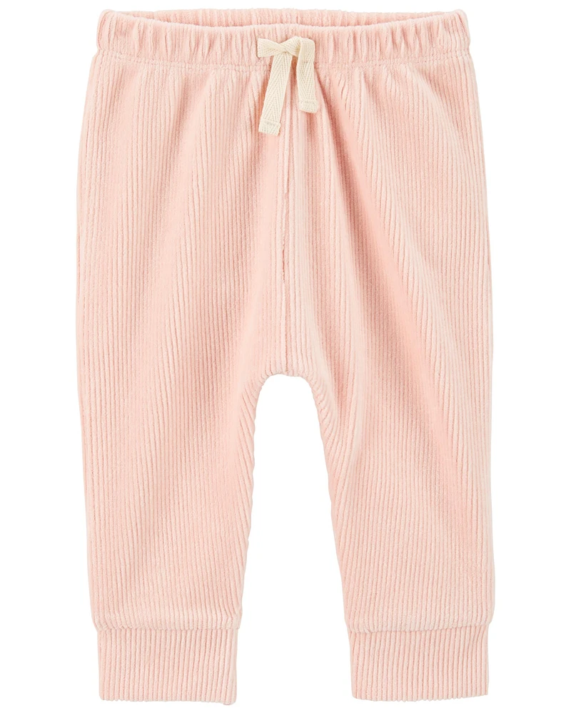 Baby Pull-On Velour Pants