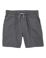 Kid Pull-On Twill Shorts
