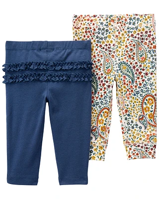 Baby 2-Pack Pull-On Pants