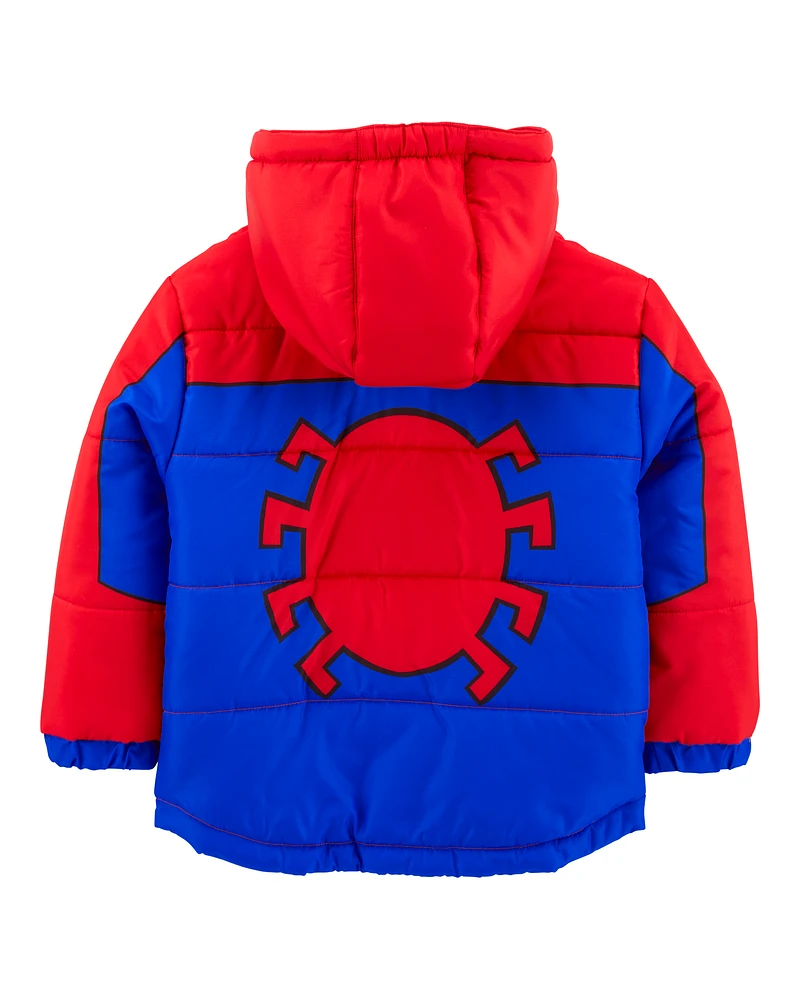 Toddler Spider-Man Puffer Jacket