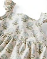 Baby Organic Cotton Floral-Print Dress