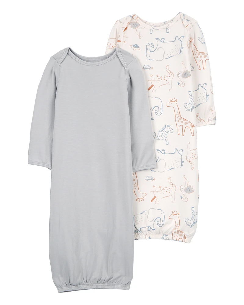 Baby 2-Pack PurelySoft Gown Set