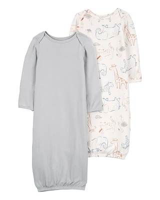 Baby 2-Pack PurelySoft Gown Set