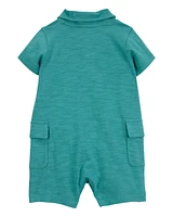 Baby Polo Cotton Romper