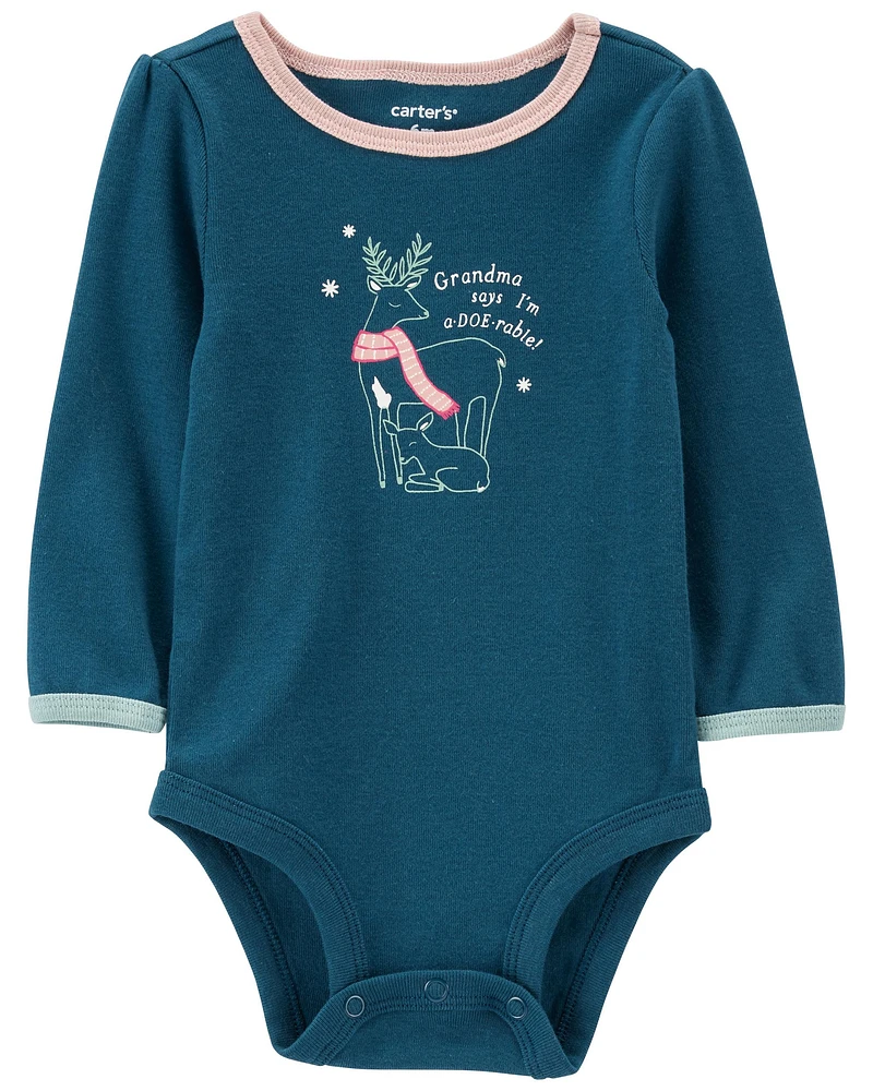 Baby Grandma Long-Sleeve Bodysuit