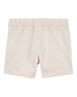 Toddler Pull-On Drawstring Shorts - Khaki