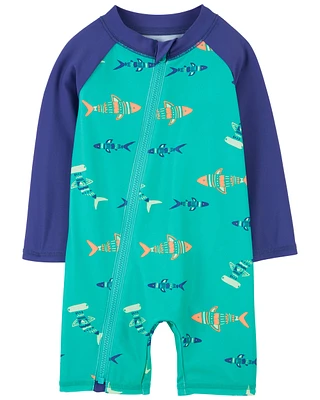 Baby Fish 1-Piece Rashguard