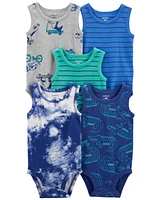 5-Pack Tank Bodysuits