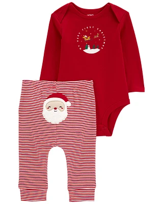 Baby 2-Piece My First Christmas Outfit Set