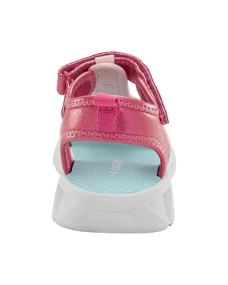 Toddler Unicorn Rainbow Light Up Sandals