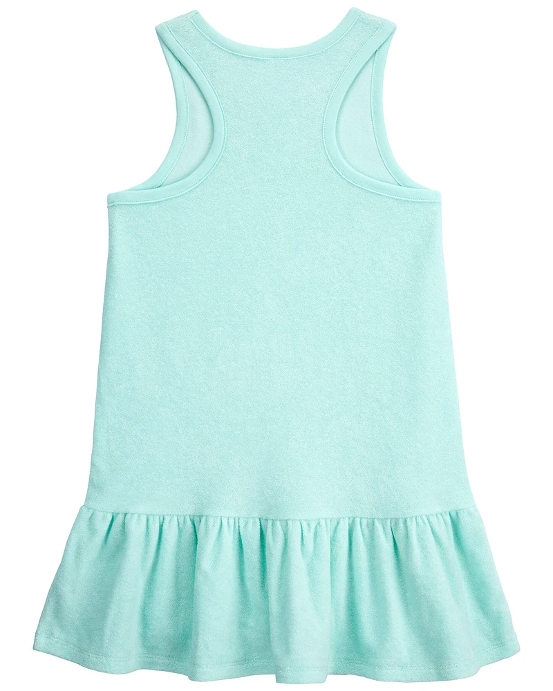 Toddler Racerback Peplum Cover-Up