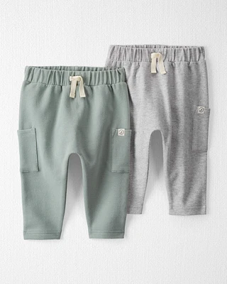 Baby 2-Pack Organic Cotton Pants