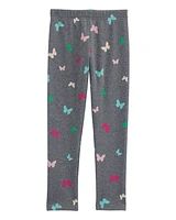 Kid Butterfly Cozy Fleece Leggings