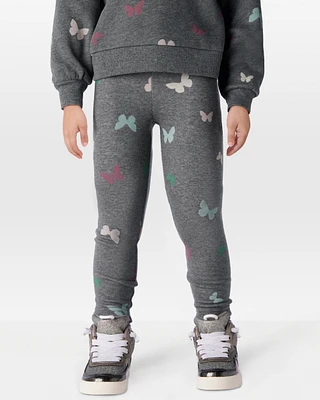 Toddler Butterfly Cozy Leggings