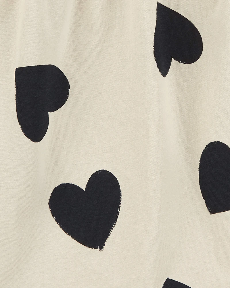 Toddler Heart Jersey Dress