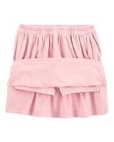 Kid 2-Piece Top & Skort Set - Pink