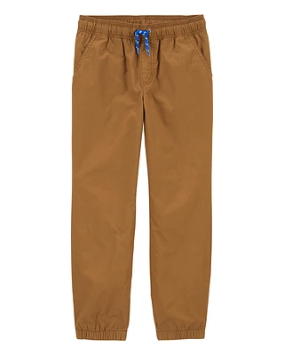 Kid Pull-On Poplin Pants