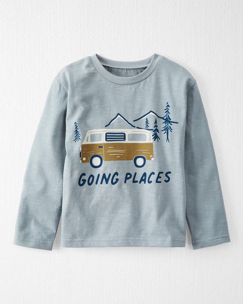 Toddler Organic Cotton Going Places T-shirt