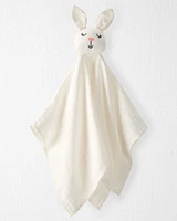 Baby Organic Cotton Muslin Bunny  Lovey