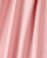 Baby Solid Bodysuit Dress - Pink