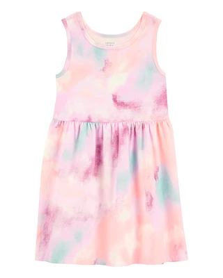 Kid Tie-Dye Tank Dress