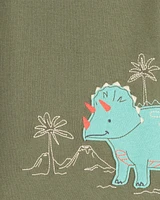 Baby 4-Piece Dinosaur Cotton Pyjamas