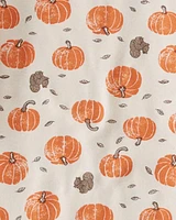 Kid Organic Cotton Pyjamas Set Harvest Pumpkins