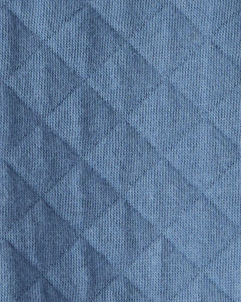 Baby Quilted Double Knit Jumpsuit Made with Organic Cotton