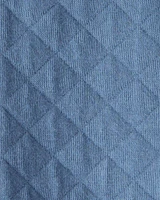 Baby Quilted Double Knit Jumpsuit Made with Organic Cotton