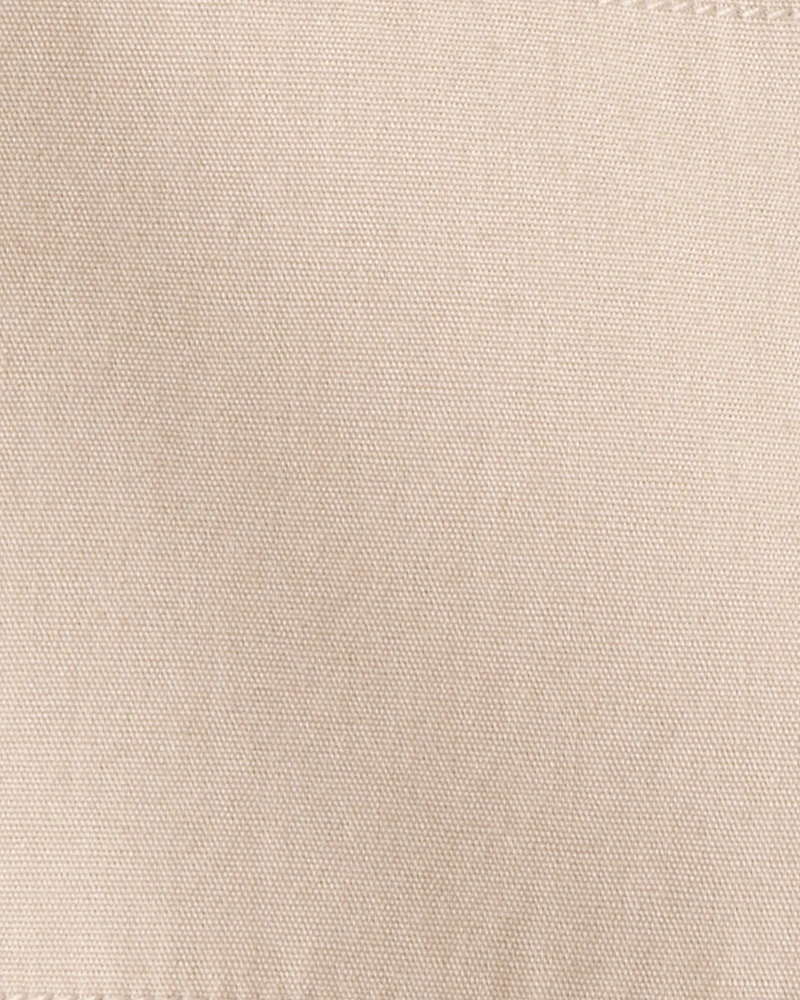 Baby Boy Cotton Pull-On Fashion Pants - Khaki