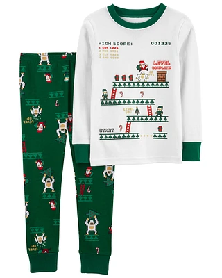 2-Piece Christmas 100% Snug Fit Cotton Pyjamas