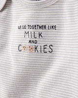 Baby 3-Piece Milk & Cookies Little Character Set