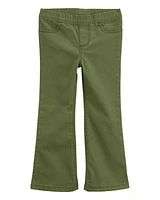 Baby Flare Pull-On Twill Pants