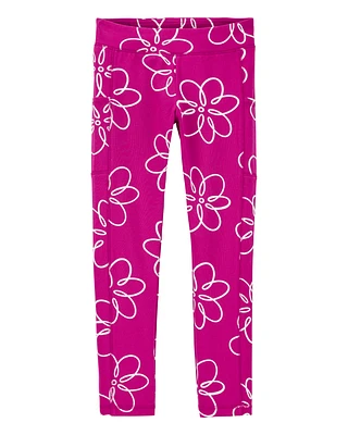 Kid Floral Leggings