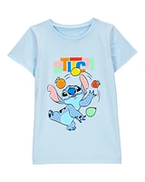 Kid Disney© Lilo & Stitch Short-Sleeve Graphic Tee - Blue