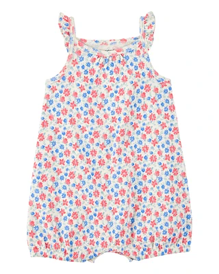Baby Floral Cotton Romper
