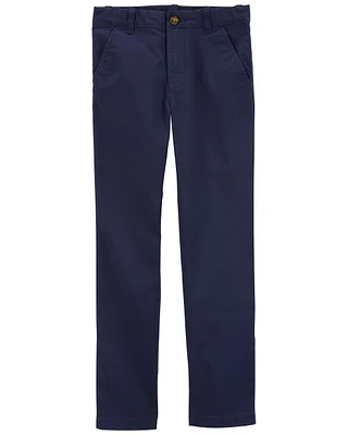 Kid Flat-Front Pants