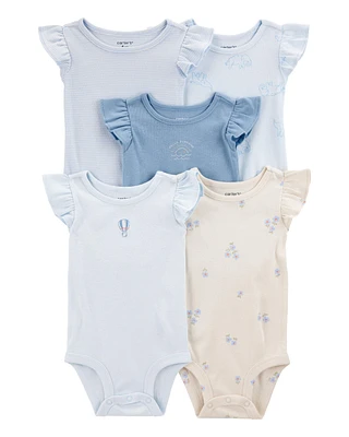 Baby 5-Pack Short-Sleeve Bodysuits