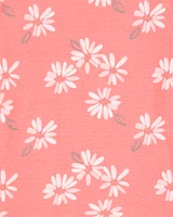 Kid 2-Piece Floral Print 100% Snug Fit Cotton Pyjamas
