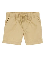 Toddler Pull-On Poplin Shorts