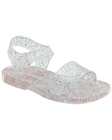 Glitter Jelly Sandals